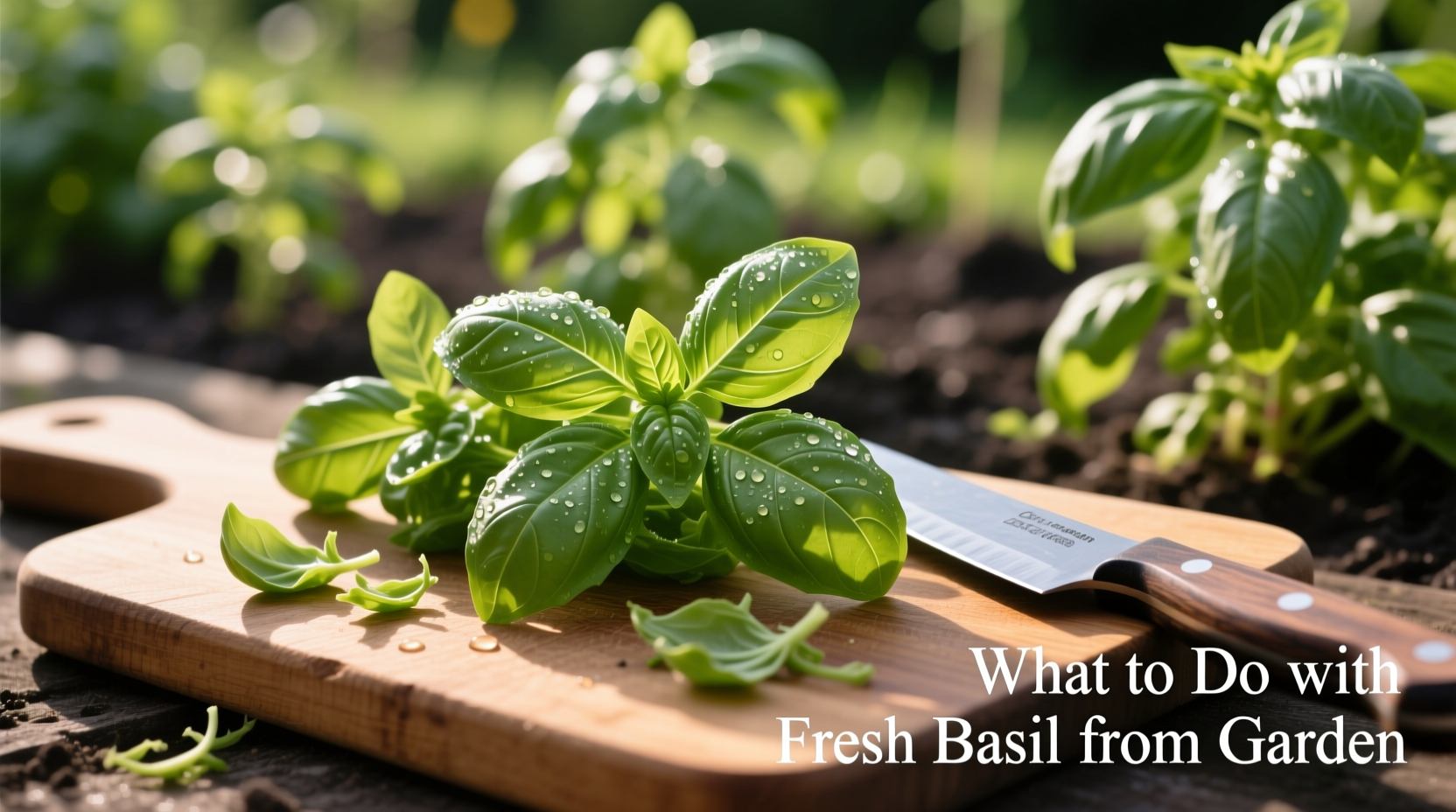 What to Do with Fresh Basil from Garden