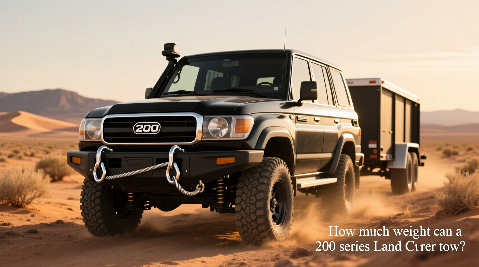 How to Choose Land Cruiser 200 Tow Hooks & Towing Capacity Guide
