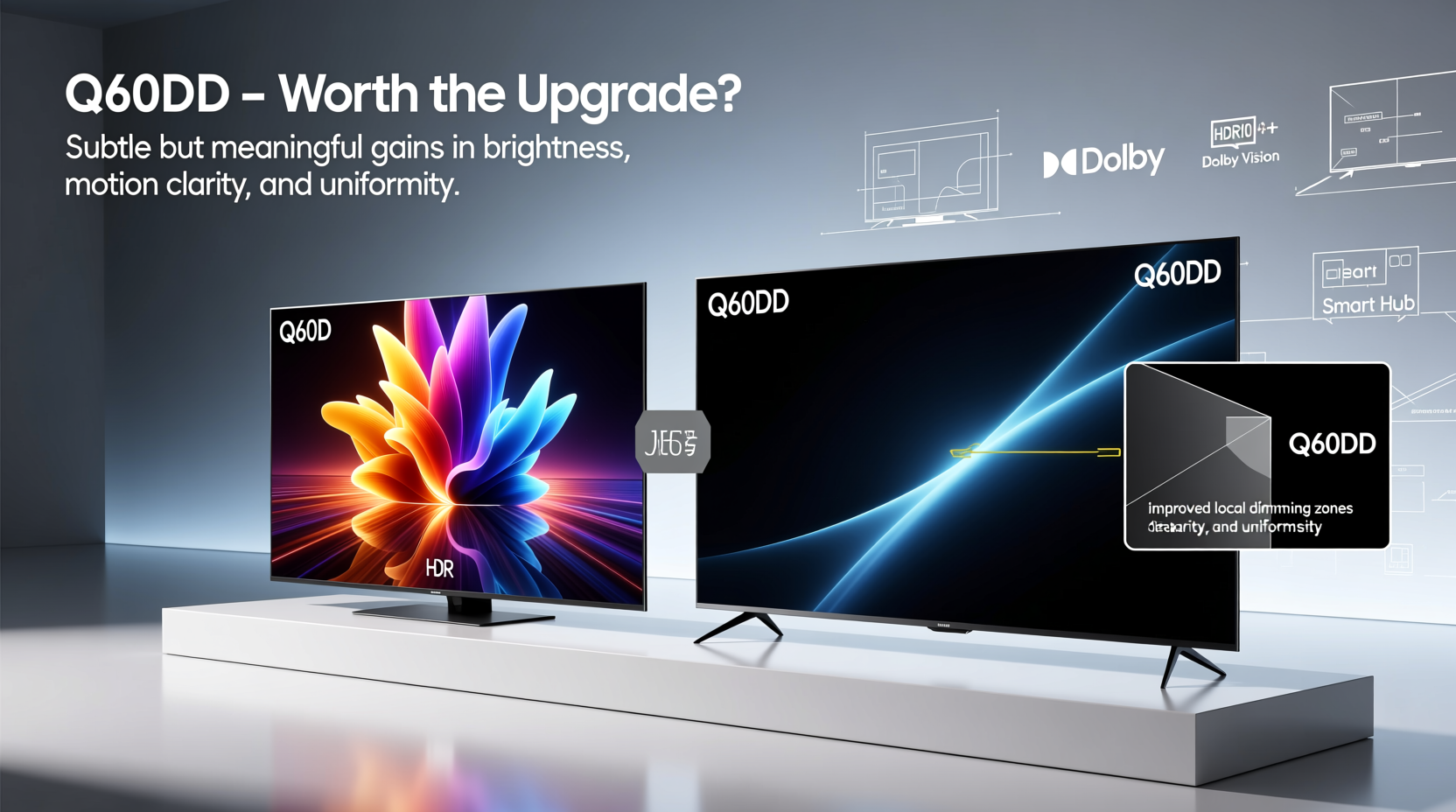 samsung q60d vs q60dd is there really a difference worth paying for