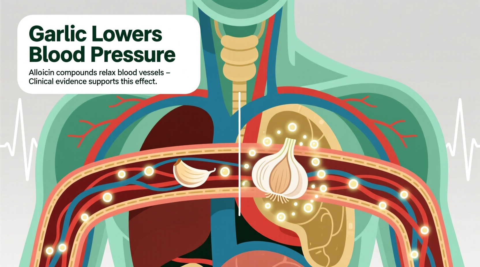 garlic lower blood pressure
