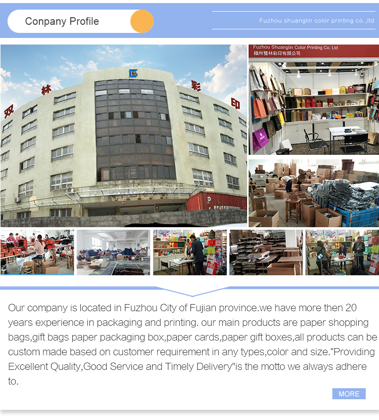 New low price t mix color printing hot foil white kraft paper bag with handle