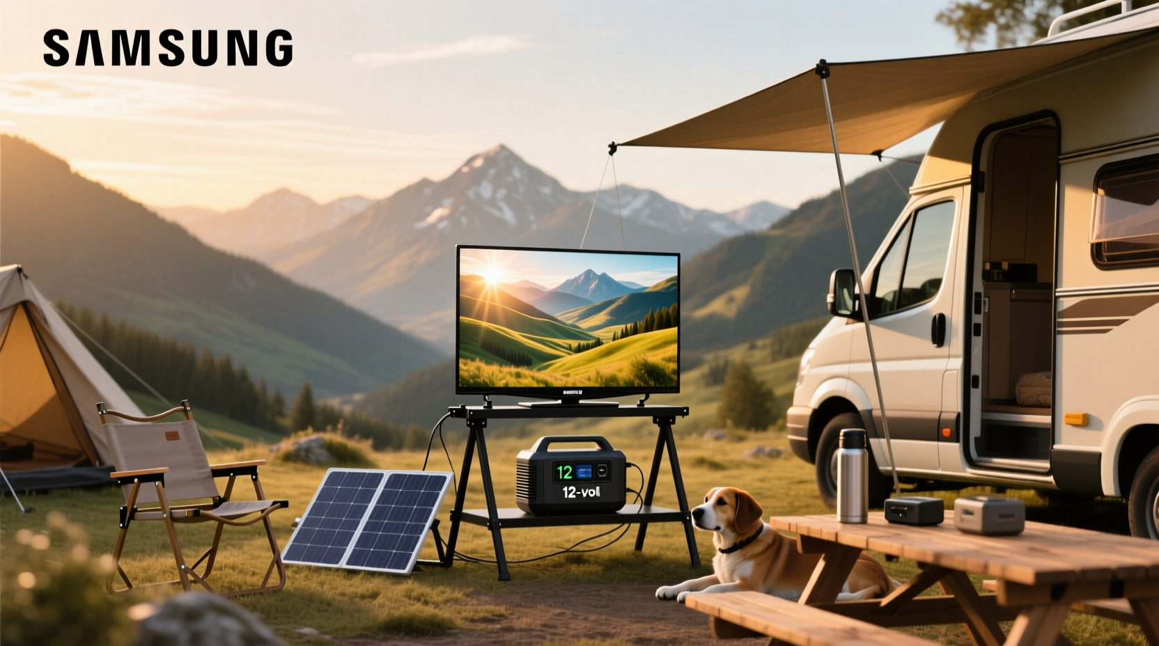 Can You Buy a Samsung 12 Volt TV for RV or Caravan Use?
