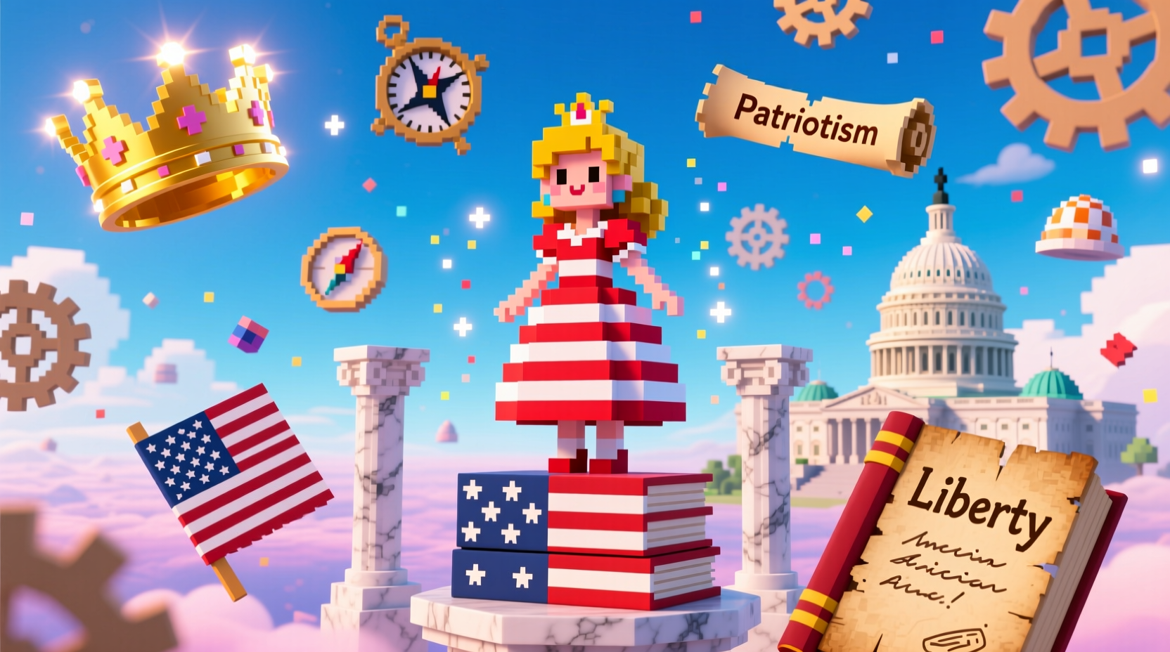 how to make american princess in infinite craft