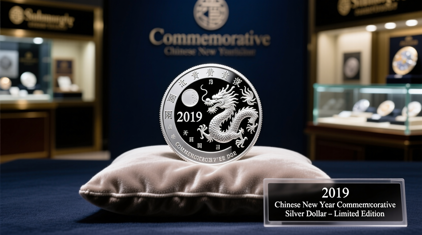 where to buy commemorative chinese new year 2019 silver dollar