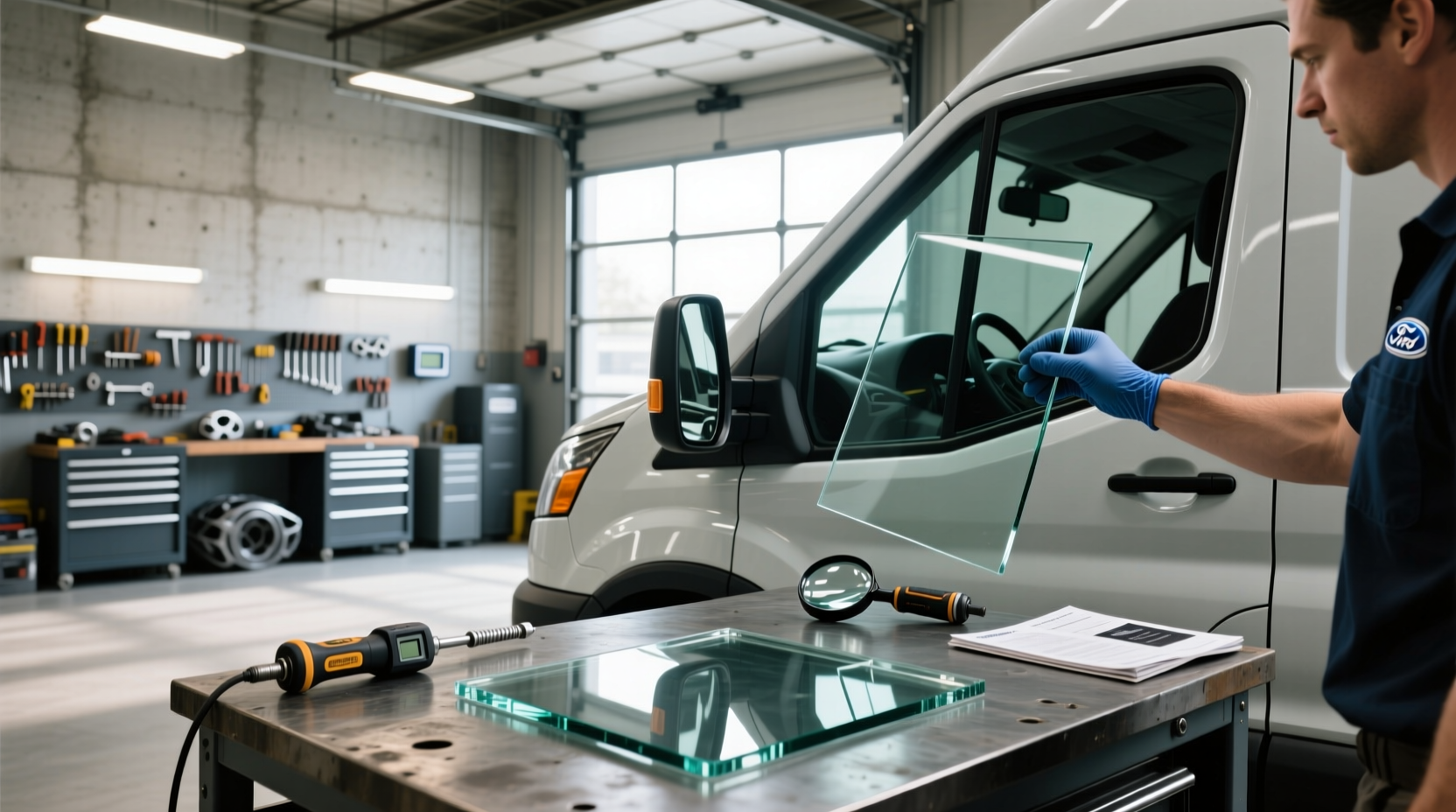 How to Replace Ford Transit Side Mirror Glass