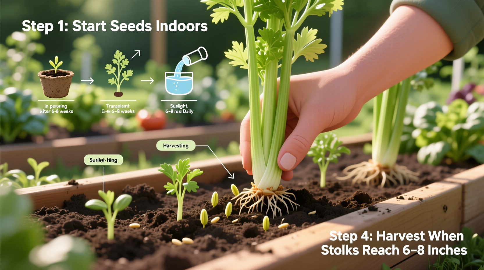 How to Grow Celery: Complete Step-by-Step Guide