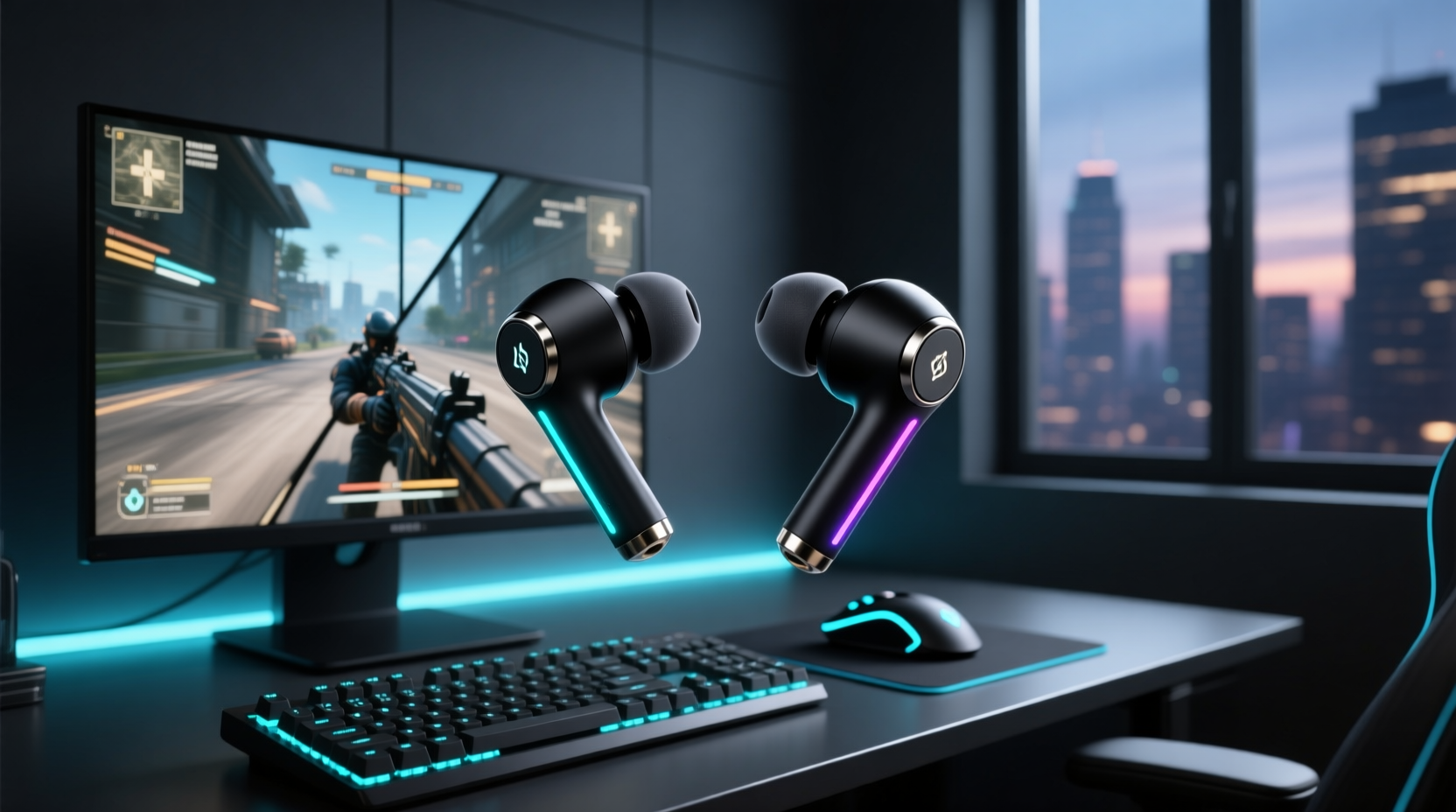 wireless gaming earbuds