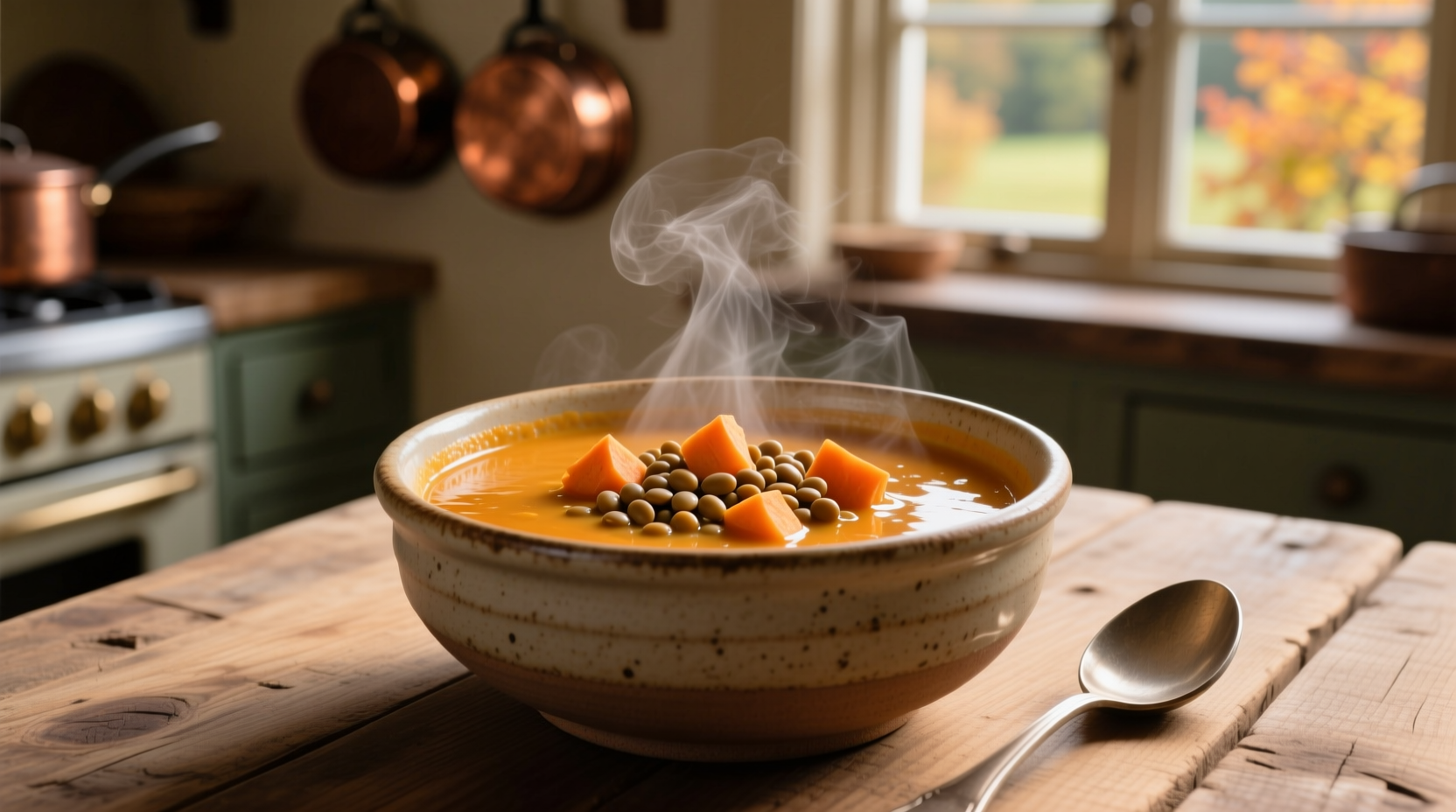 Perfect Lentil and Sweet Potato Soup Recipe in 45 Minutes