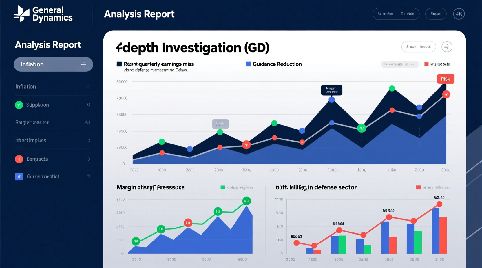 why is general dynamics gd stock falling key factors