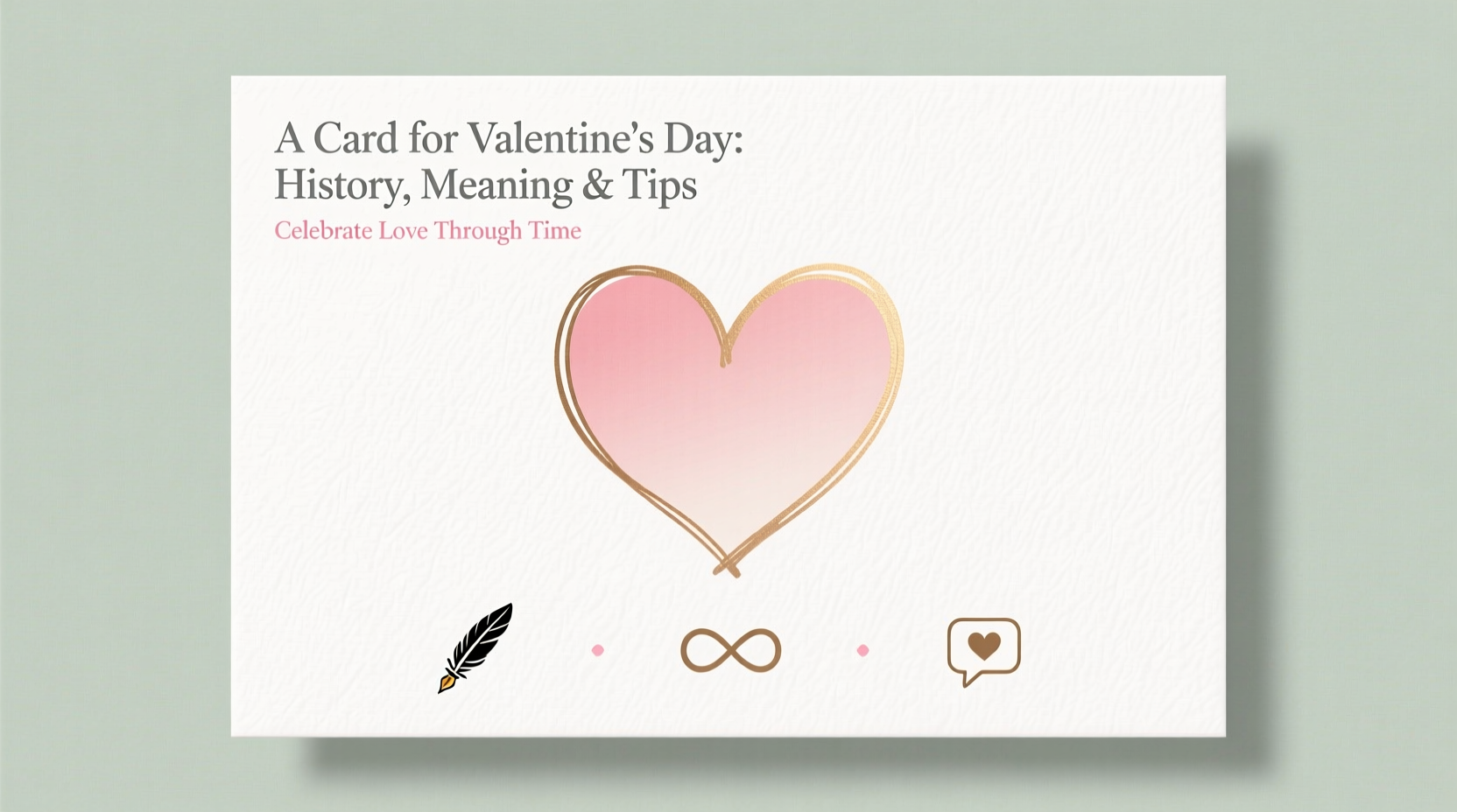 a card for valentines day