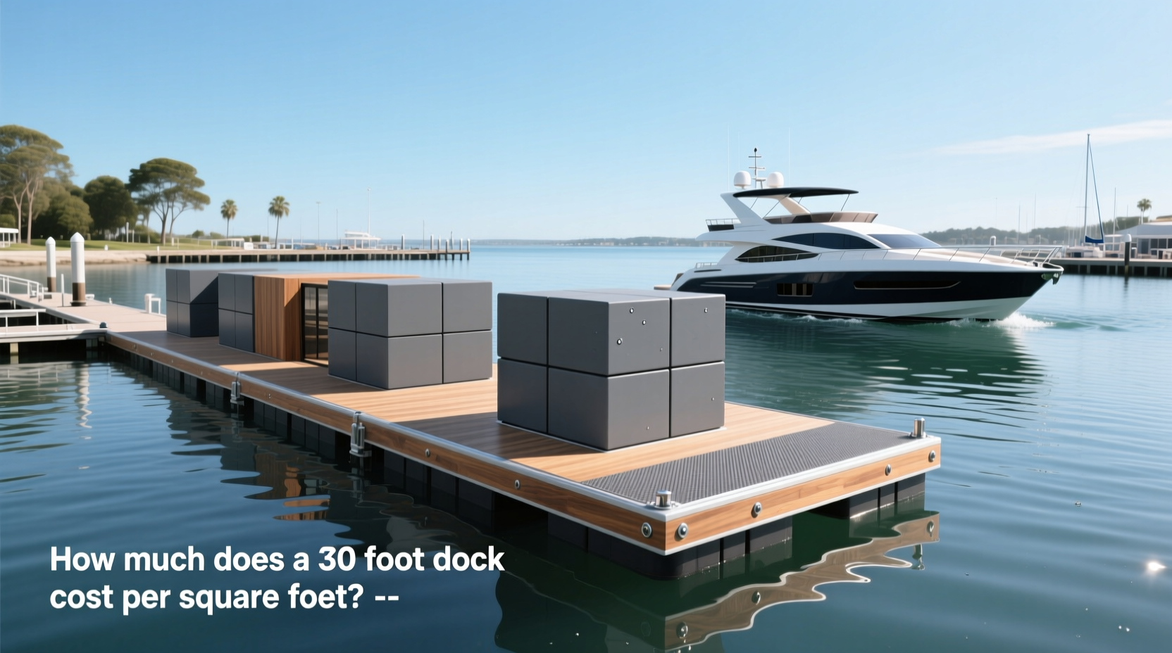 How to Choose Jet Dock Cubes for Sale: 30-Foot Dock Cost per Square Foot Buying Guide