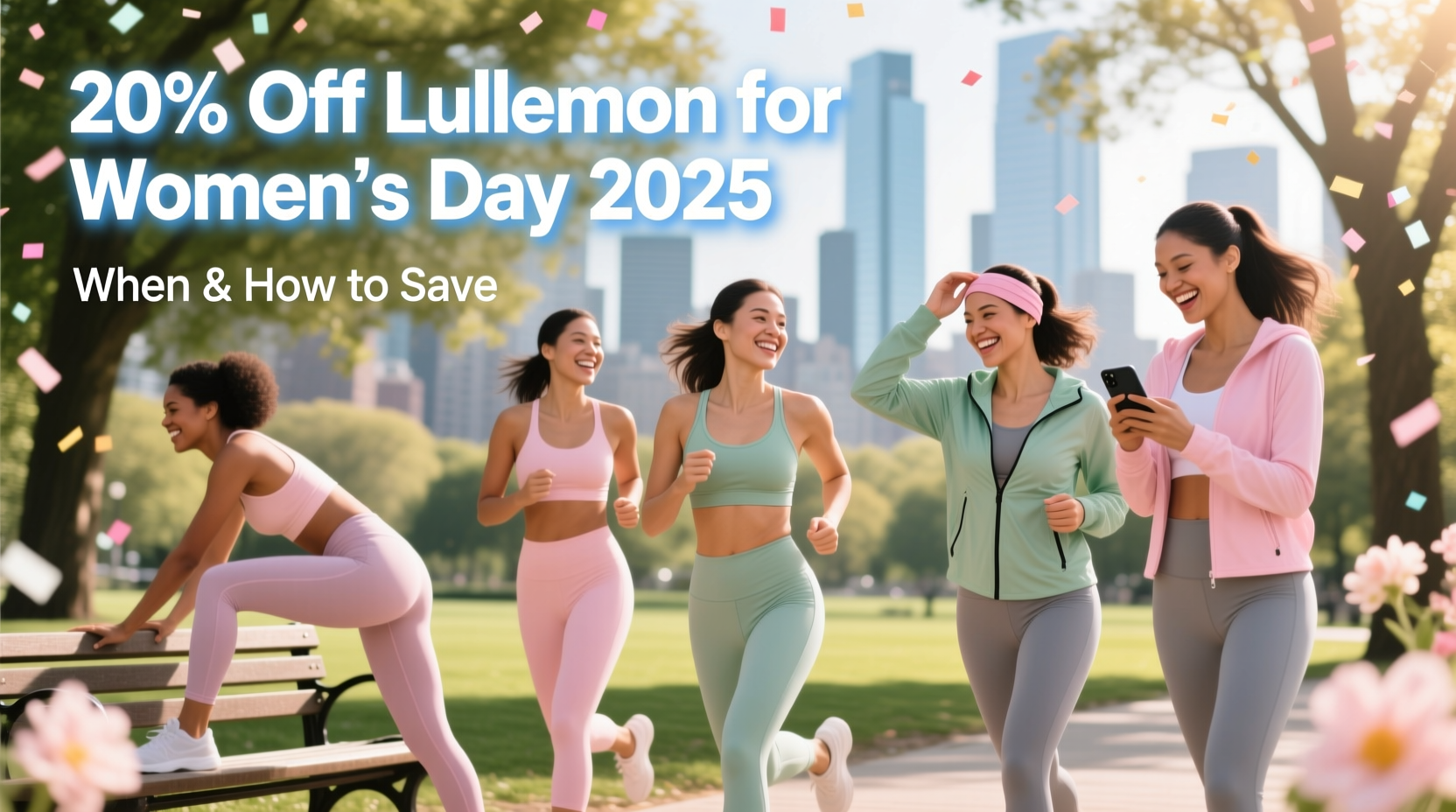 20 off lululemon for womens day