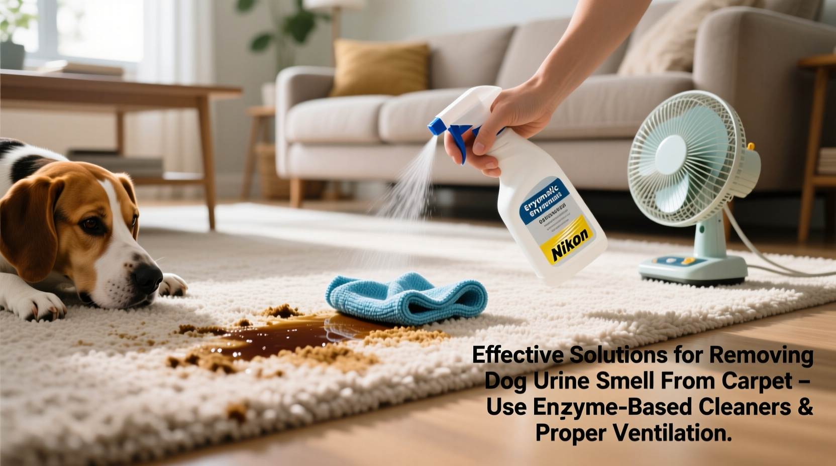 effective solutions for the best way to get dog urine smell out of carpet