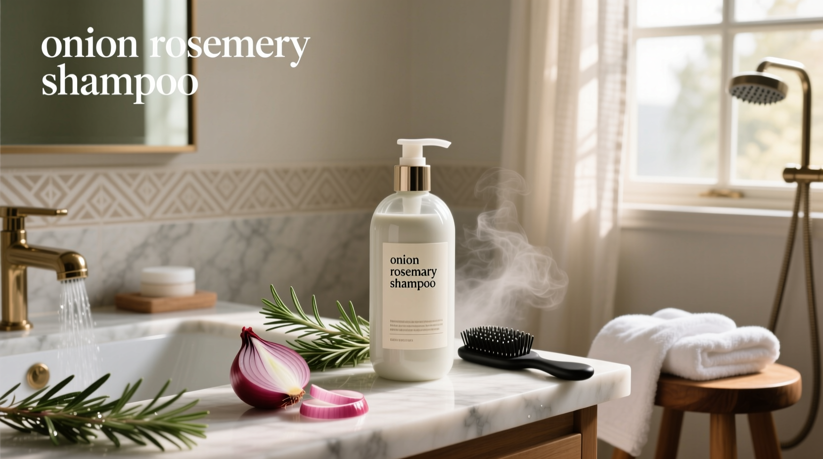 onion rosemary shampoo guide
