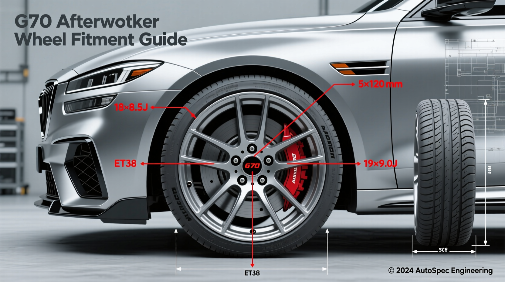 g70 aftermarket wheel fitment