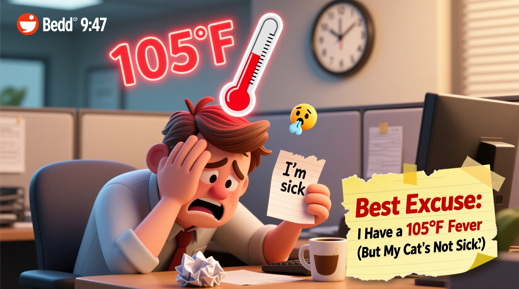 whats the best excuse to miss work practical ideas with low hassle