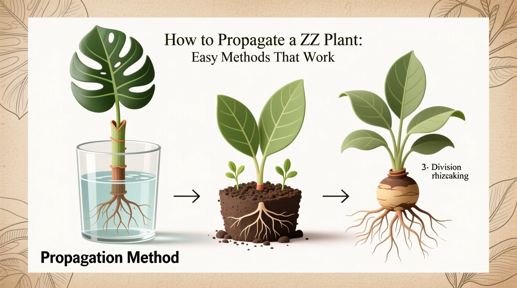 how do you propagate a zz plant