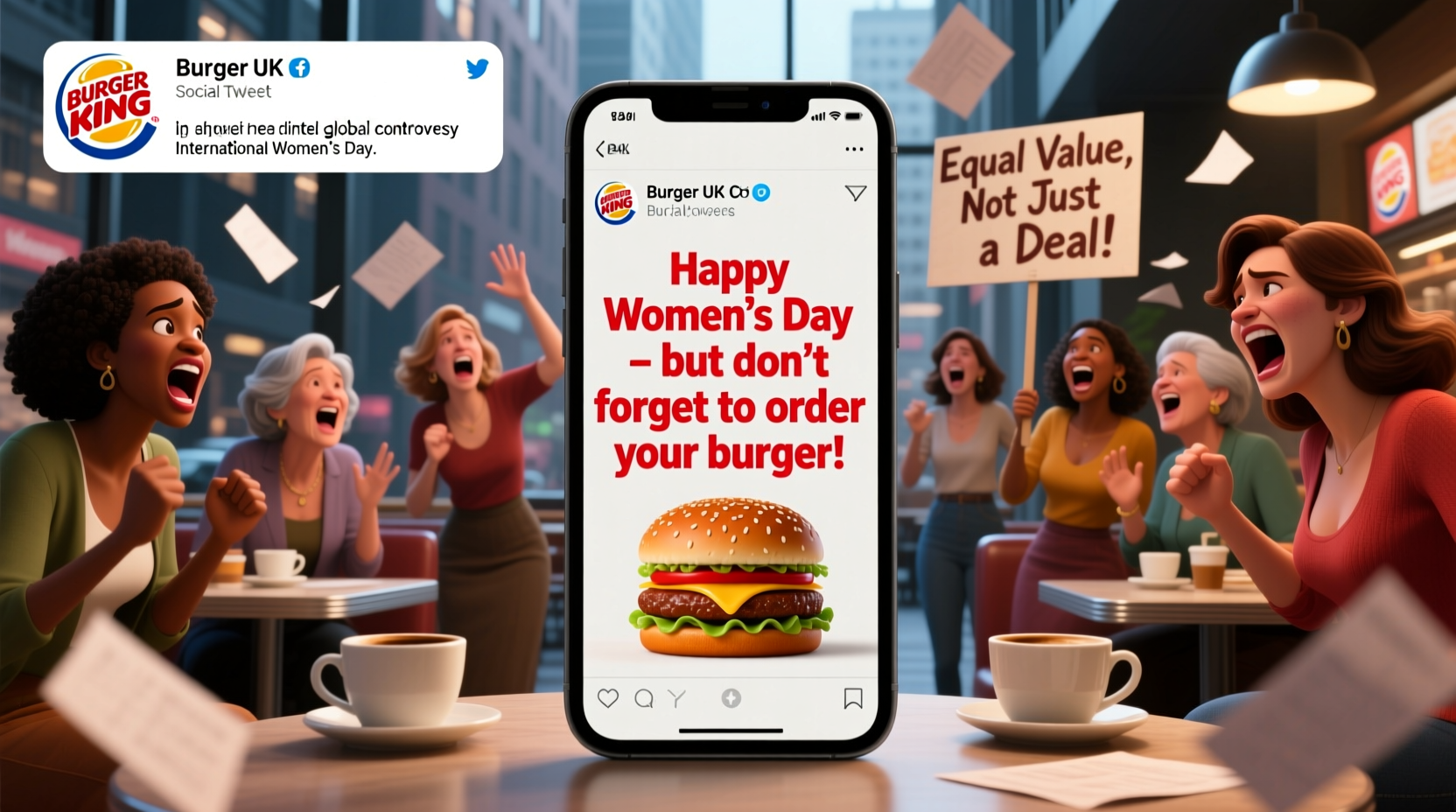 burger king uk tweet womens day