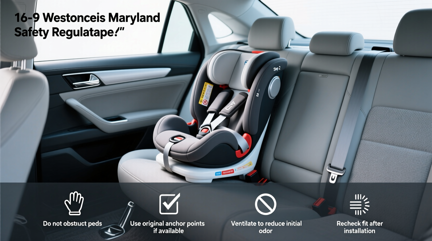 height and weight to sit in front seat maryland