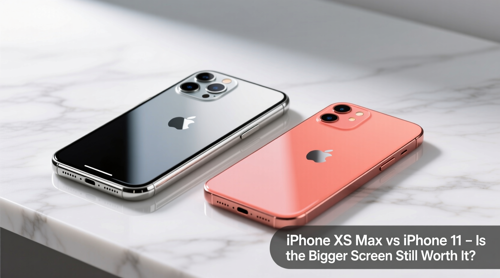 iphone xs max vs 11 is the older bigger screen still worth it