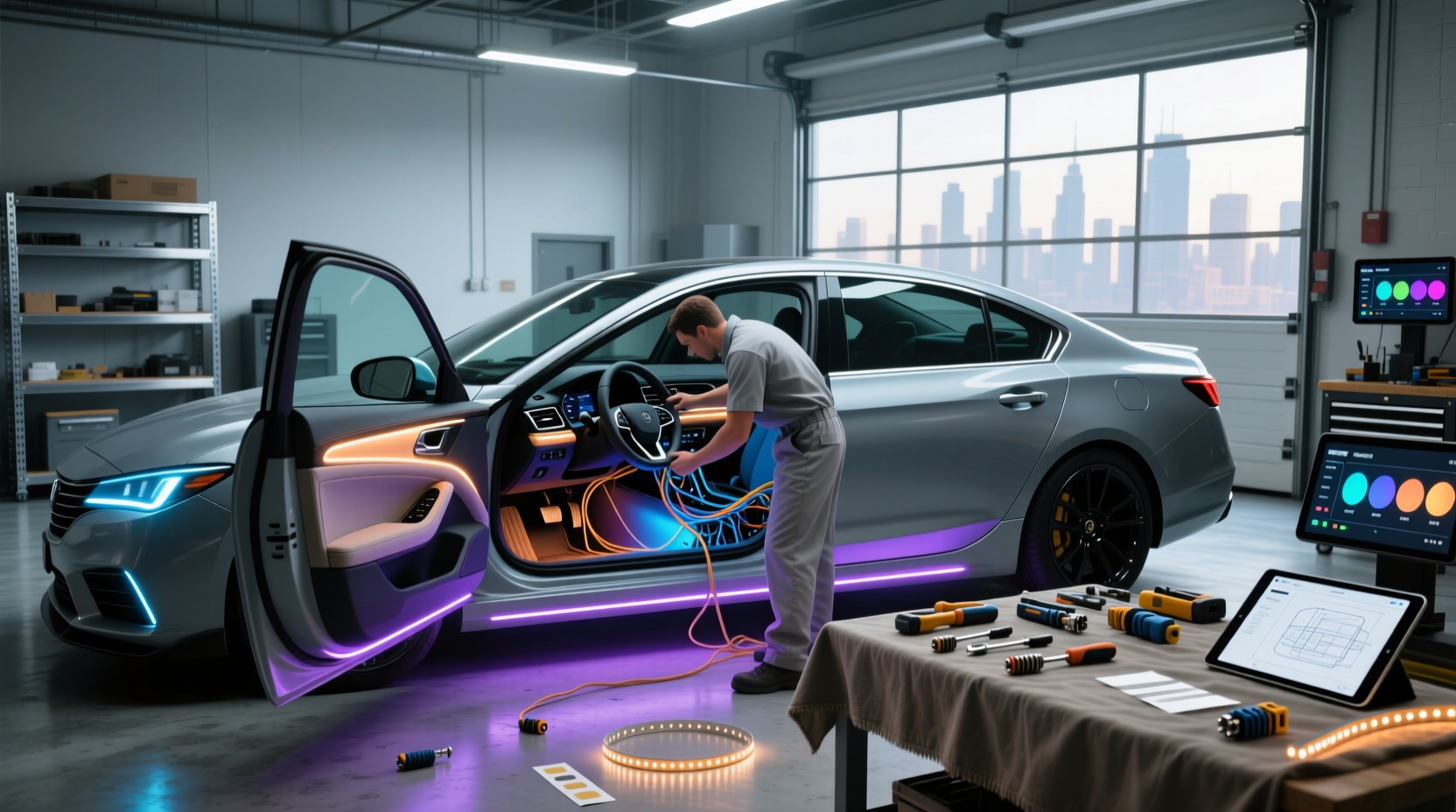 can you install ambient lighting in any car buying guide