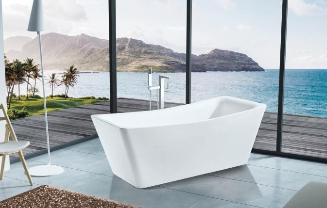 Flare 1800*750 modern double ended standard bathtubs