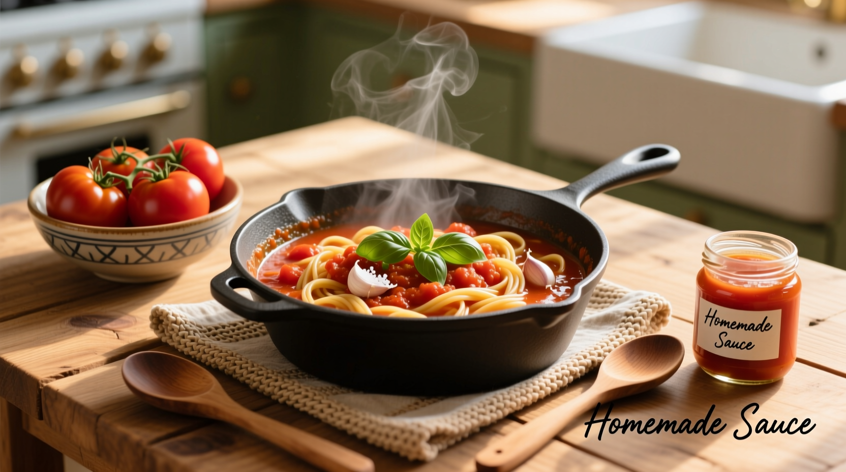 Fresh Tomato Pasta Sauce Recipe: 6-Ingredient Summer Sauce