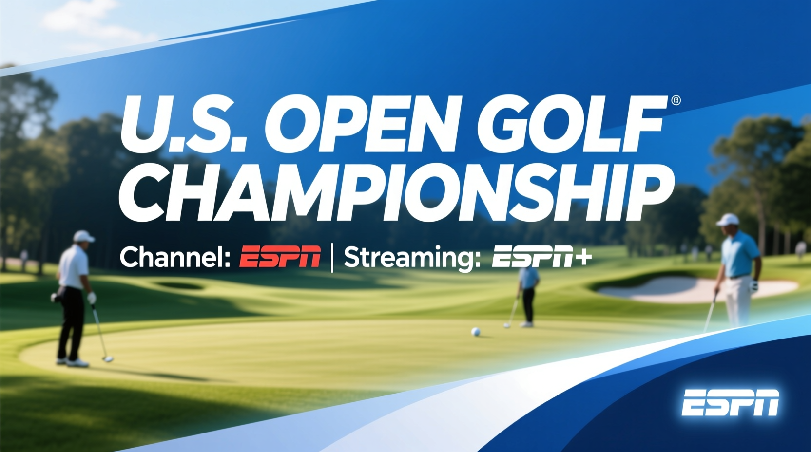 what channel is the us golf open on