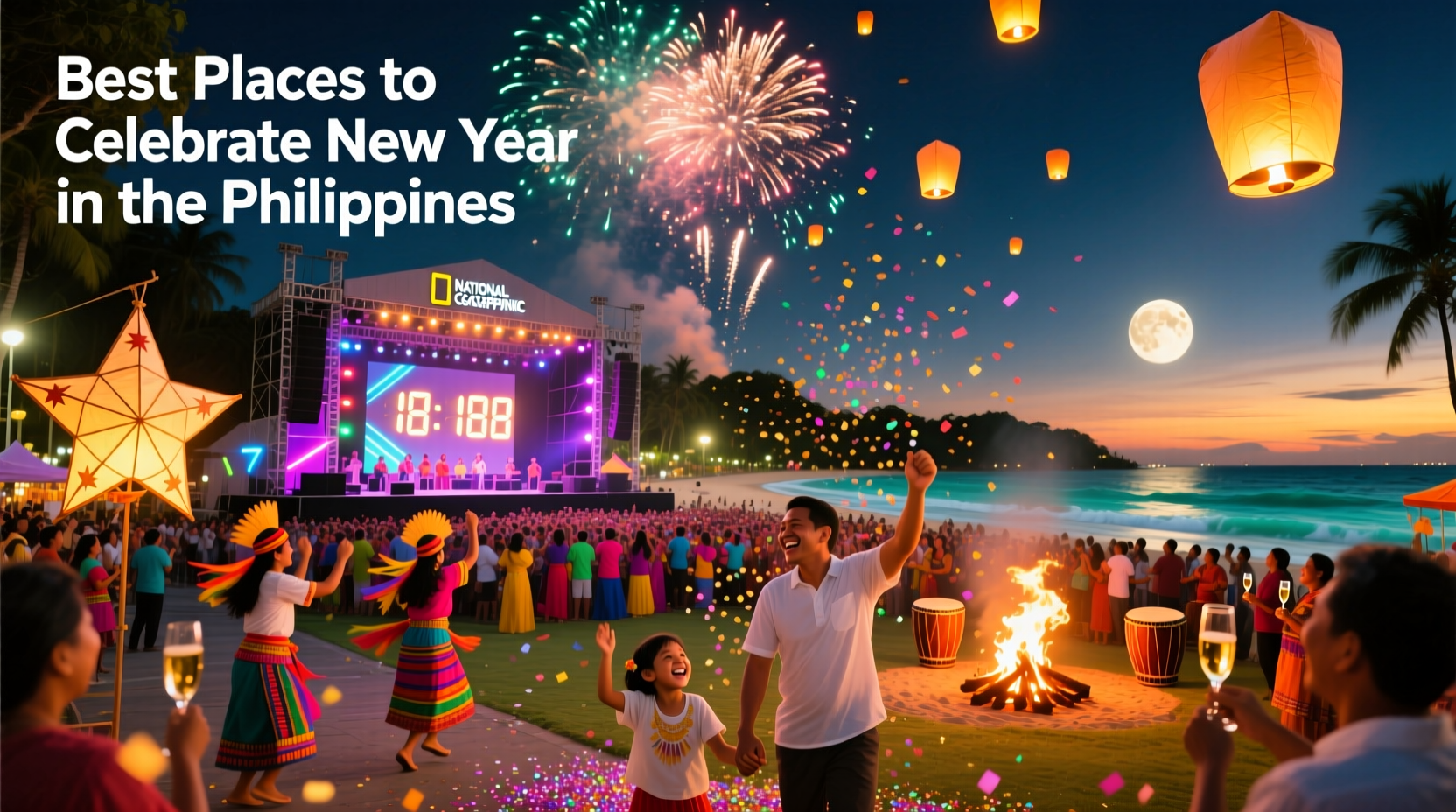 where to celebrate new year in the philippines