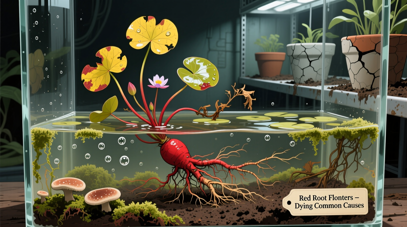 red root floaters dying common causes how to save them