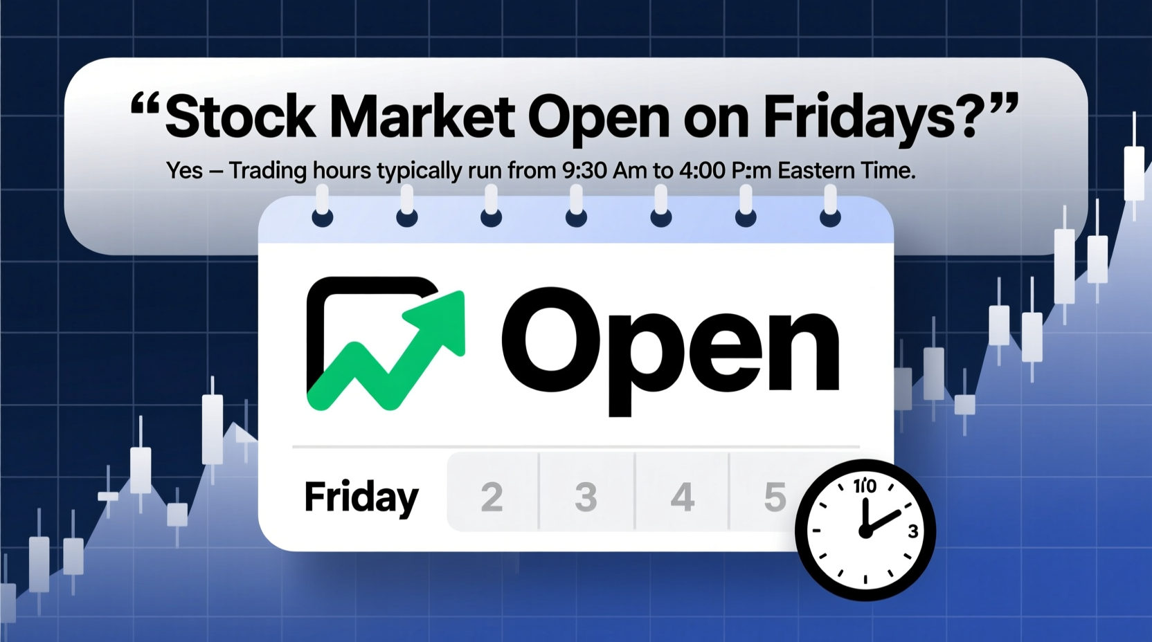 Is the Stock Market Open on Fridays?