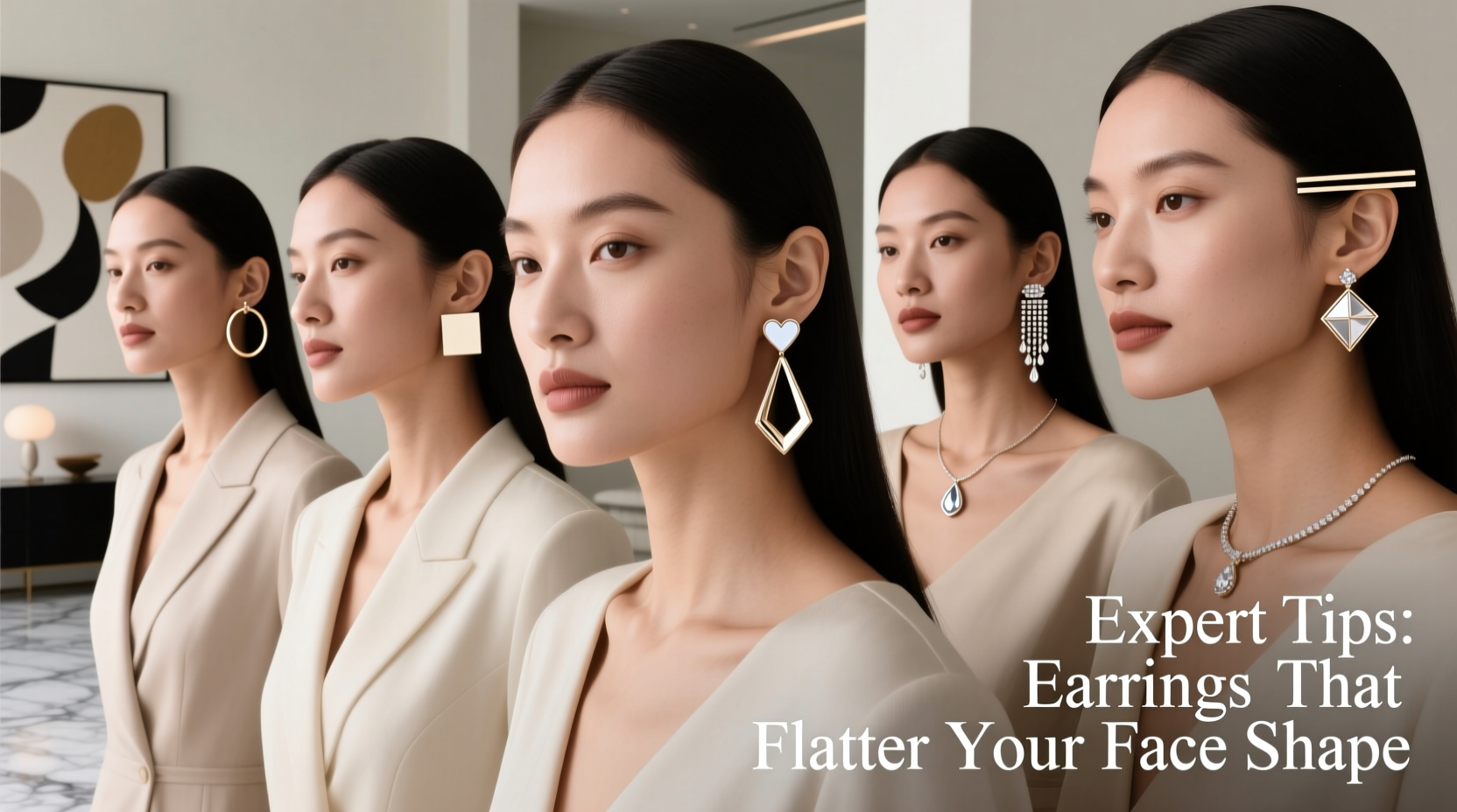 expert tips for choosing high end earrings that perfectly complement your face shape