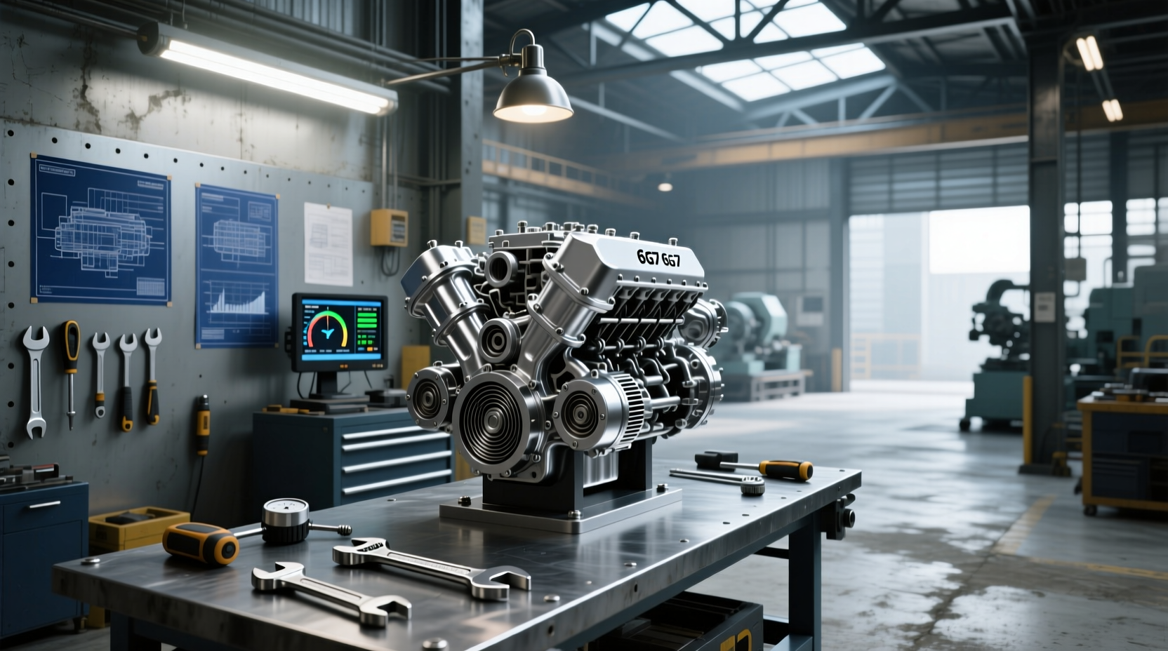 6g7 engine guide specs, uses reliability