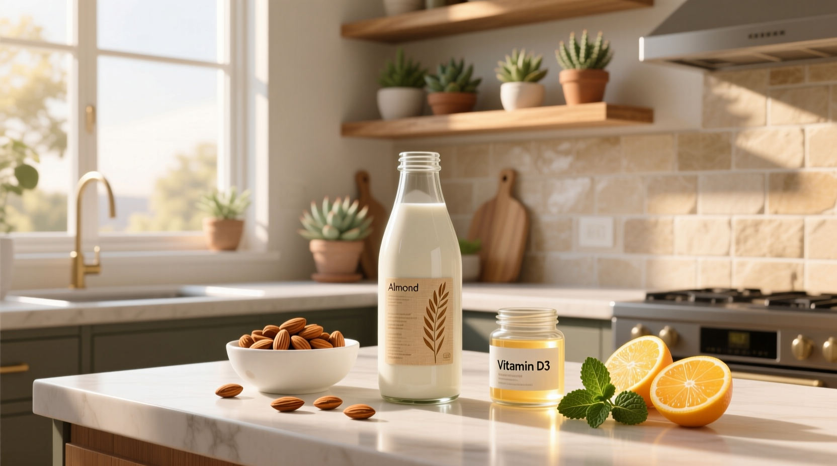 almond milk vitamin d what you need to know