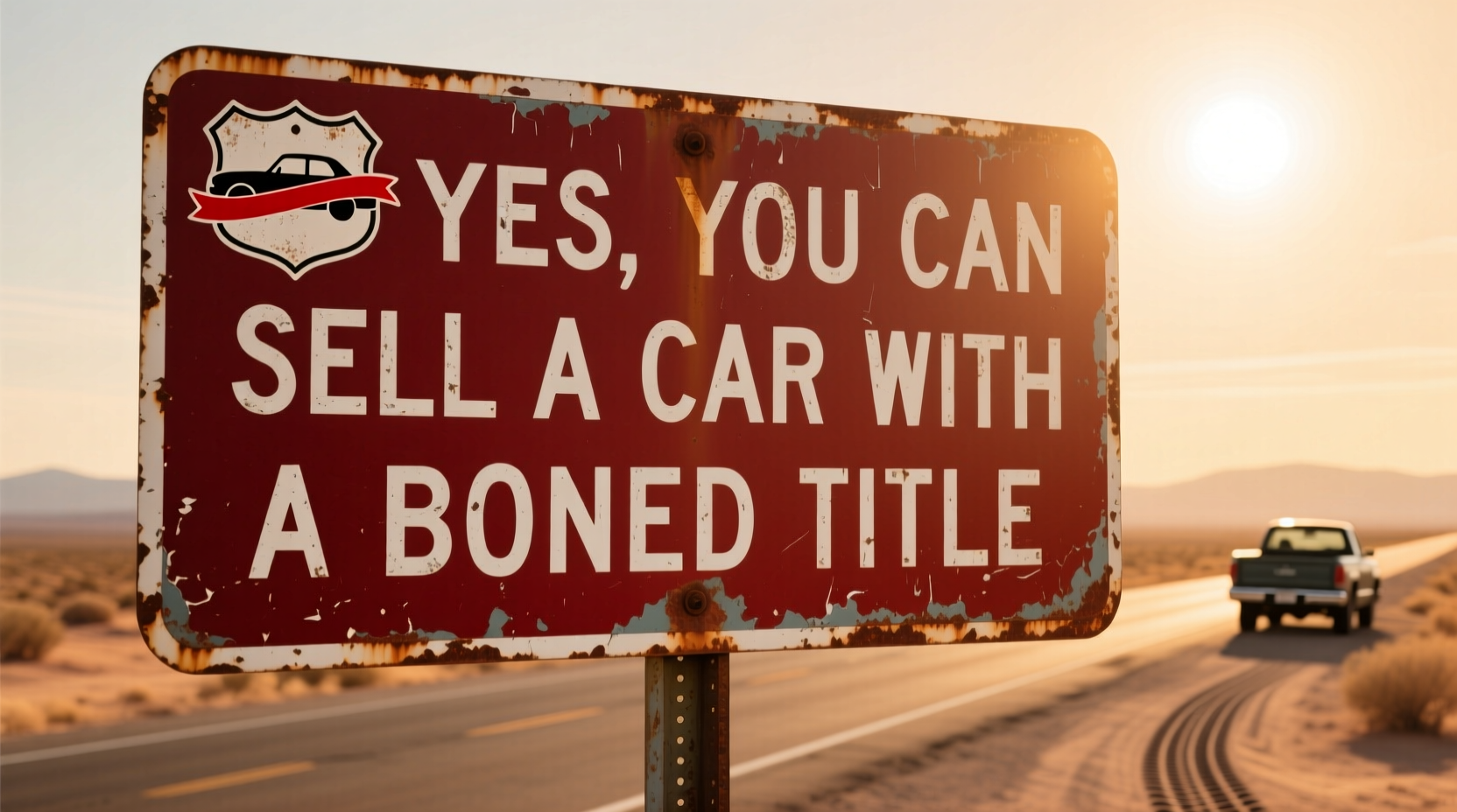 can you sell a car with a bonded title