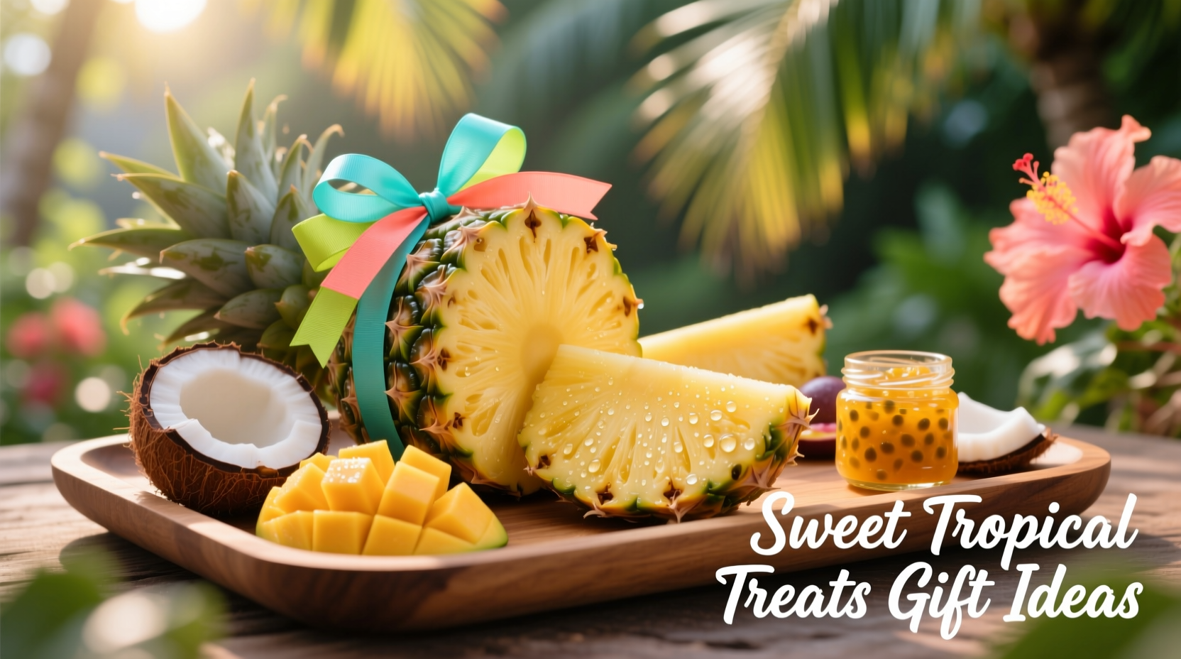 pineapple as a gift sweet tropical treats gift ideas