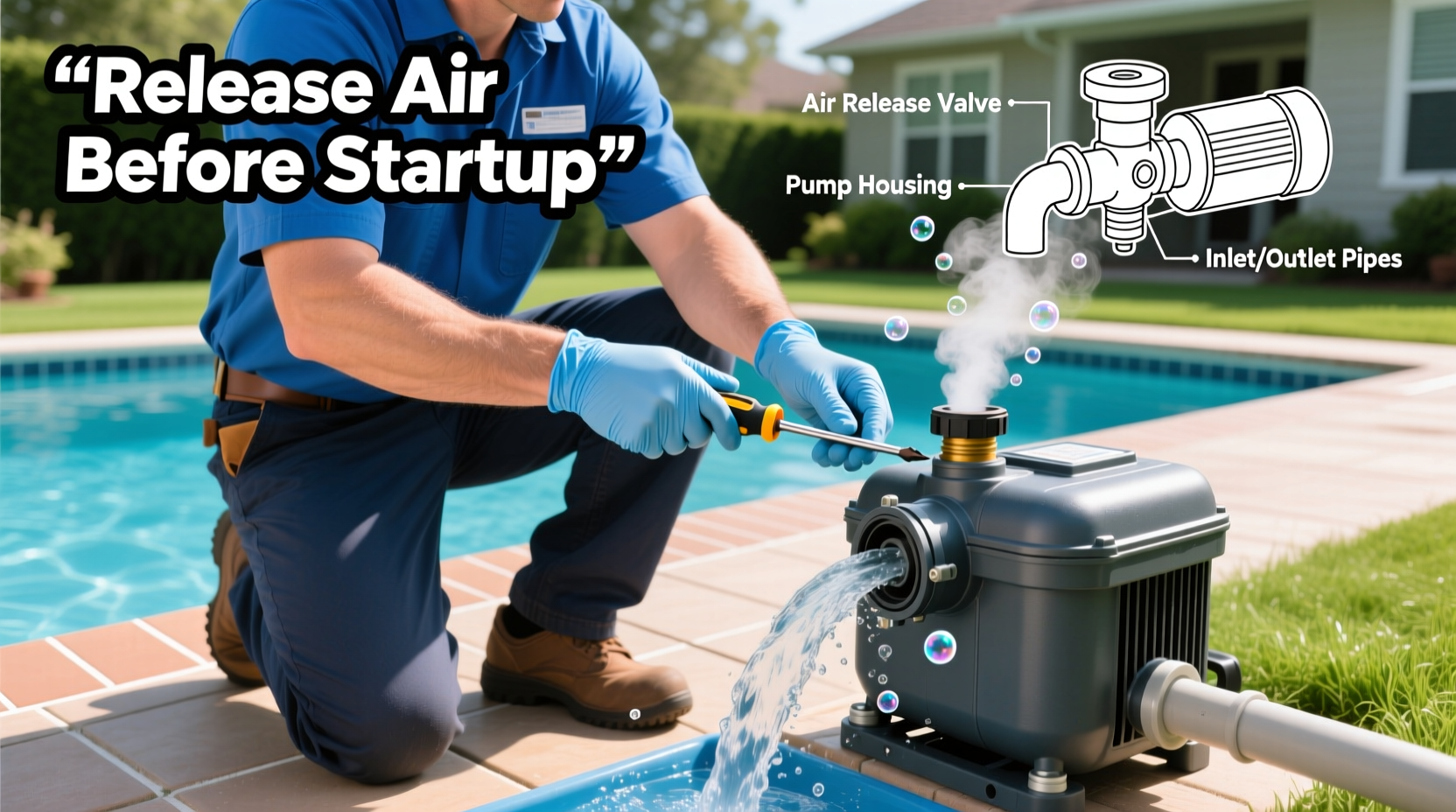 how to effectively remove air from your pool pump for optimal performance