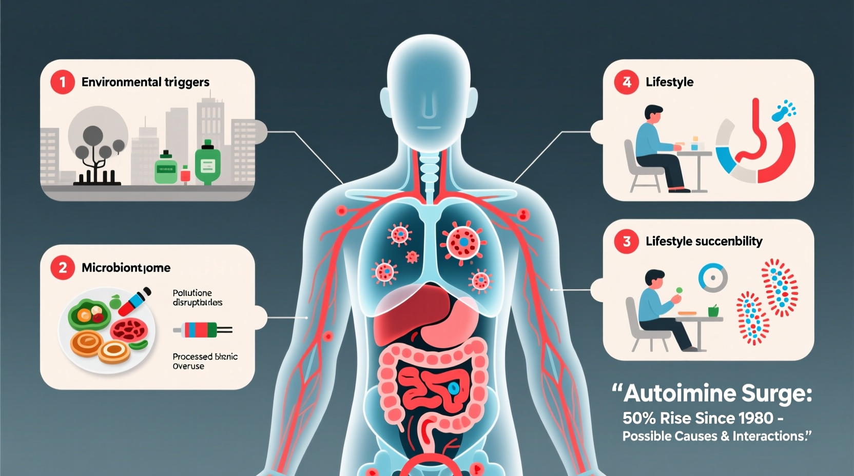 why the rise in autoimmune diseases trends possible causes