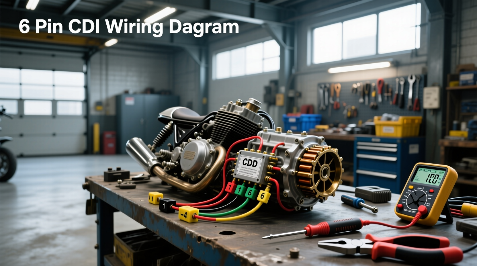 6 pin cdi wiring diagram explained