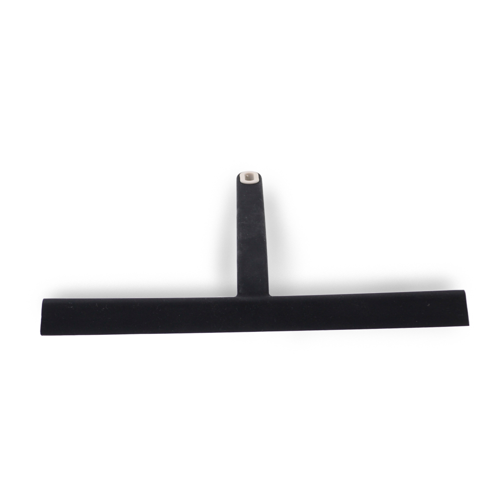 Amazon New Silicone Black/Gray Shower Squeegee Window clean wiper with Hook for Window Glass Mirror