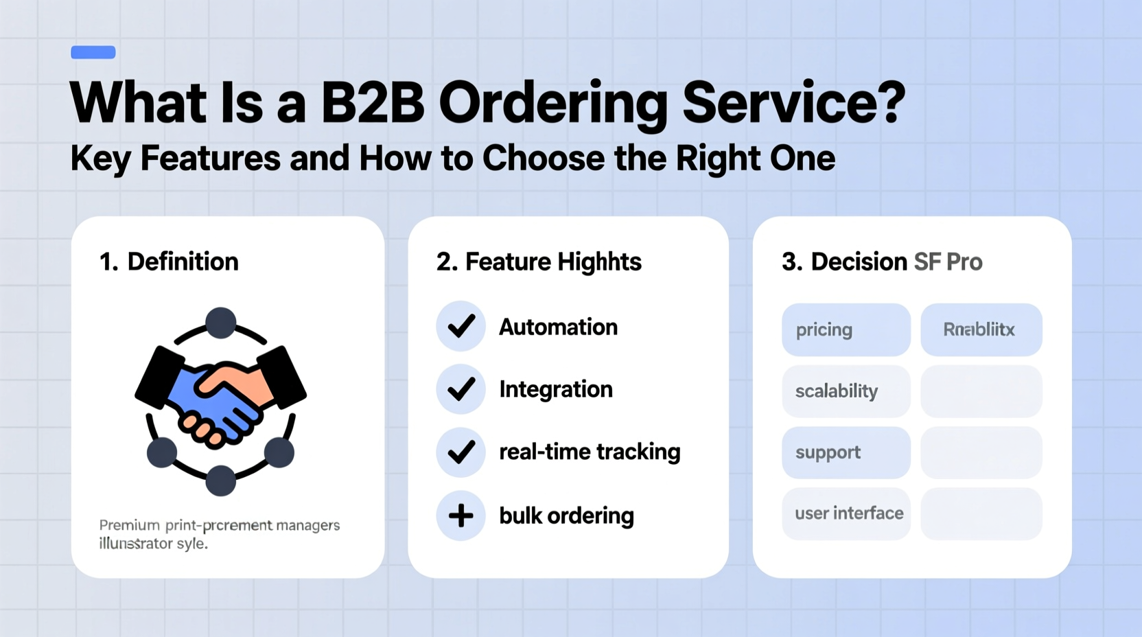 what is b2b ordering service