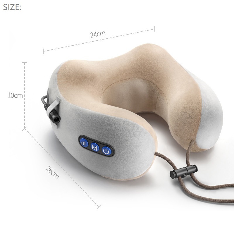 Multifunctional Convenient U Shape Kneading and Heating Neck Cervical Massager