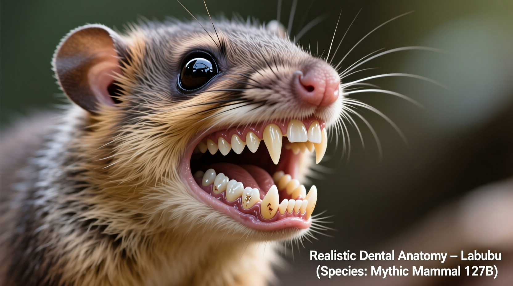 how many teeth is a real labubu supposed to have