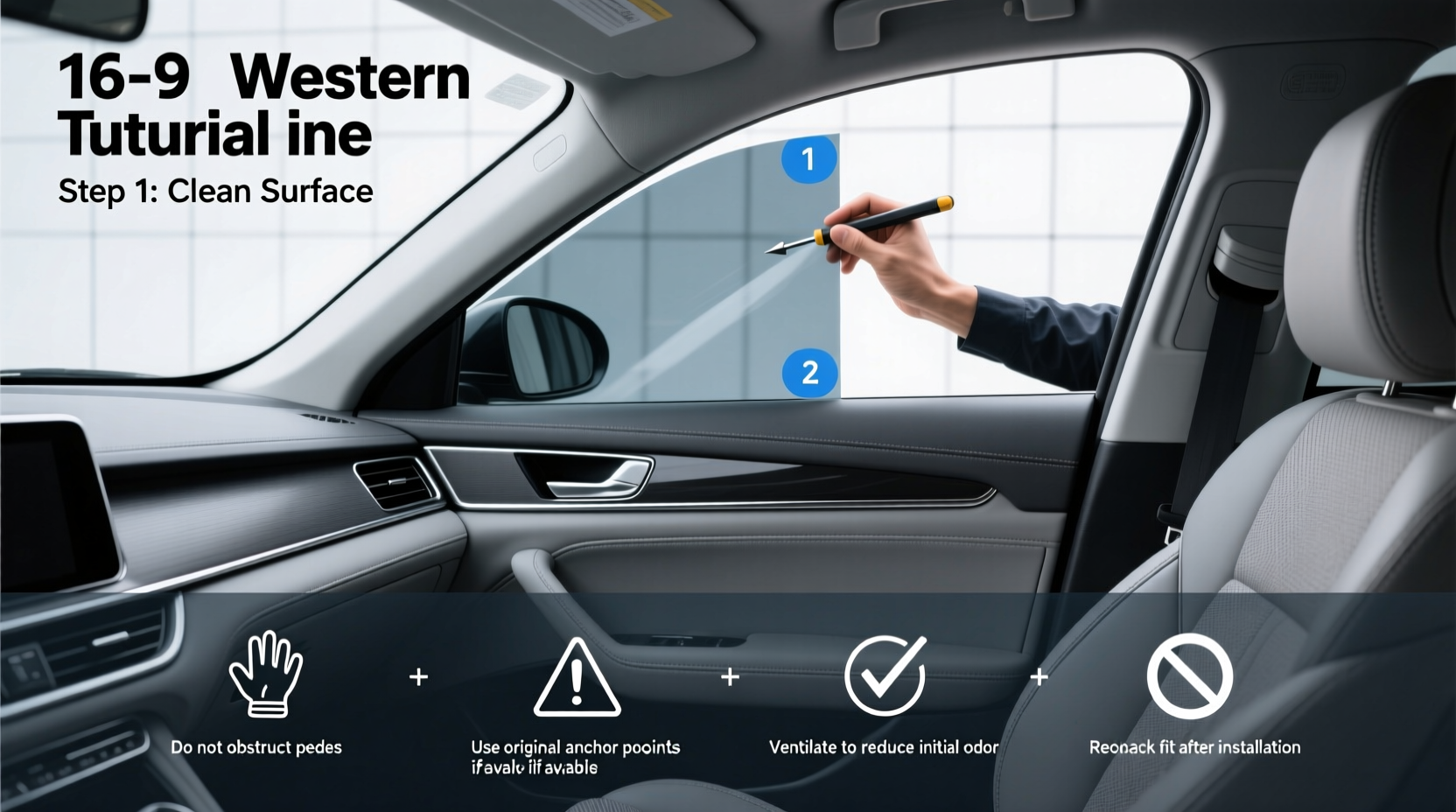 How to Choose Tinted Film for Car Windows in Malaysia