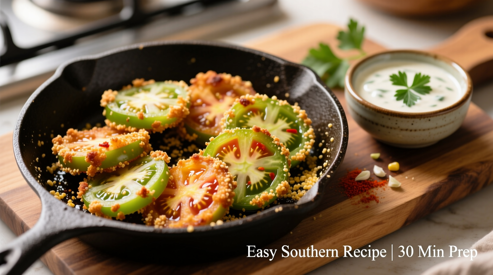 fried green tomato recipe easy