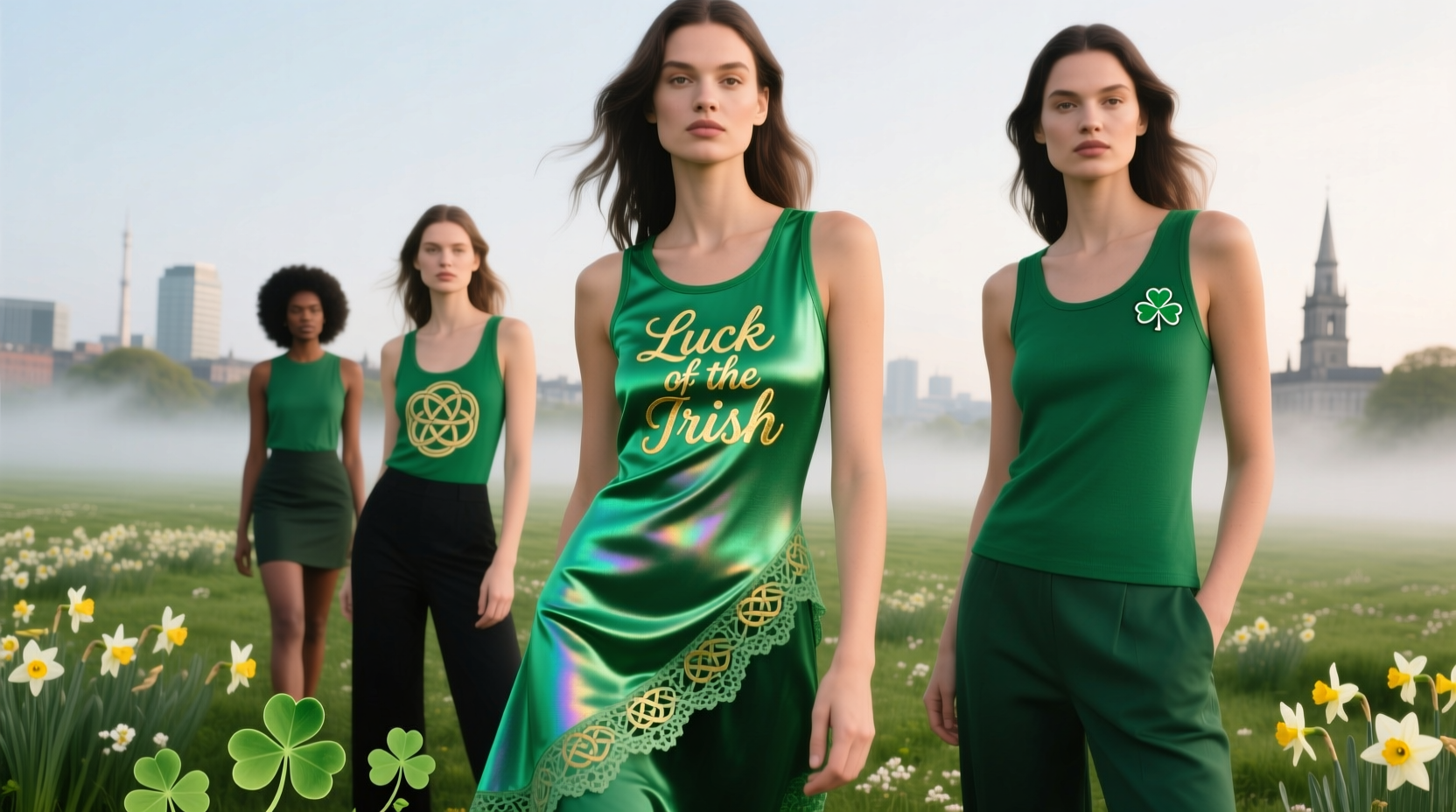 womens st patricks day shirt tank top