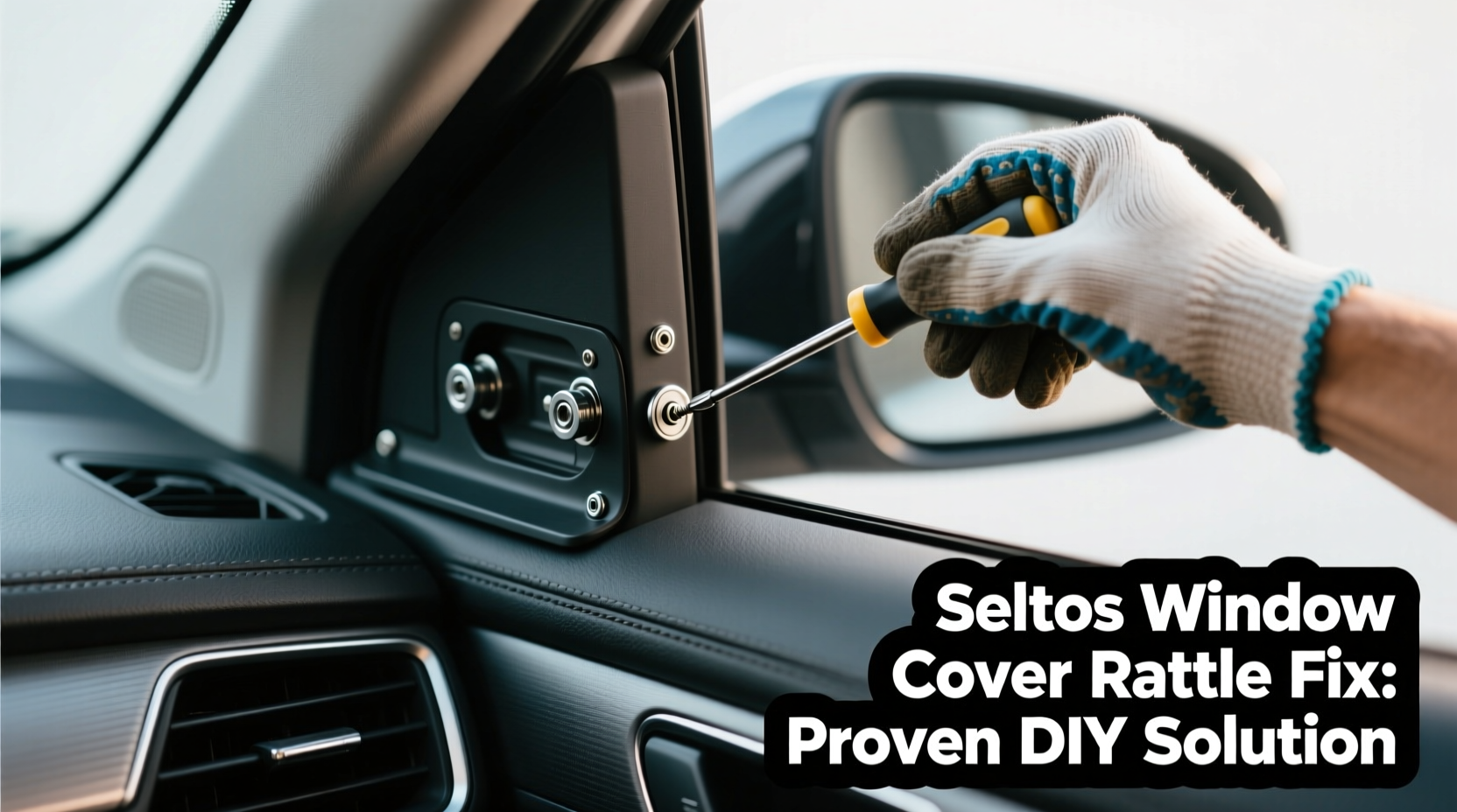 Seltos Window Cover Rattle Fix: Proven DIY Solution