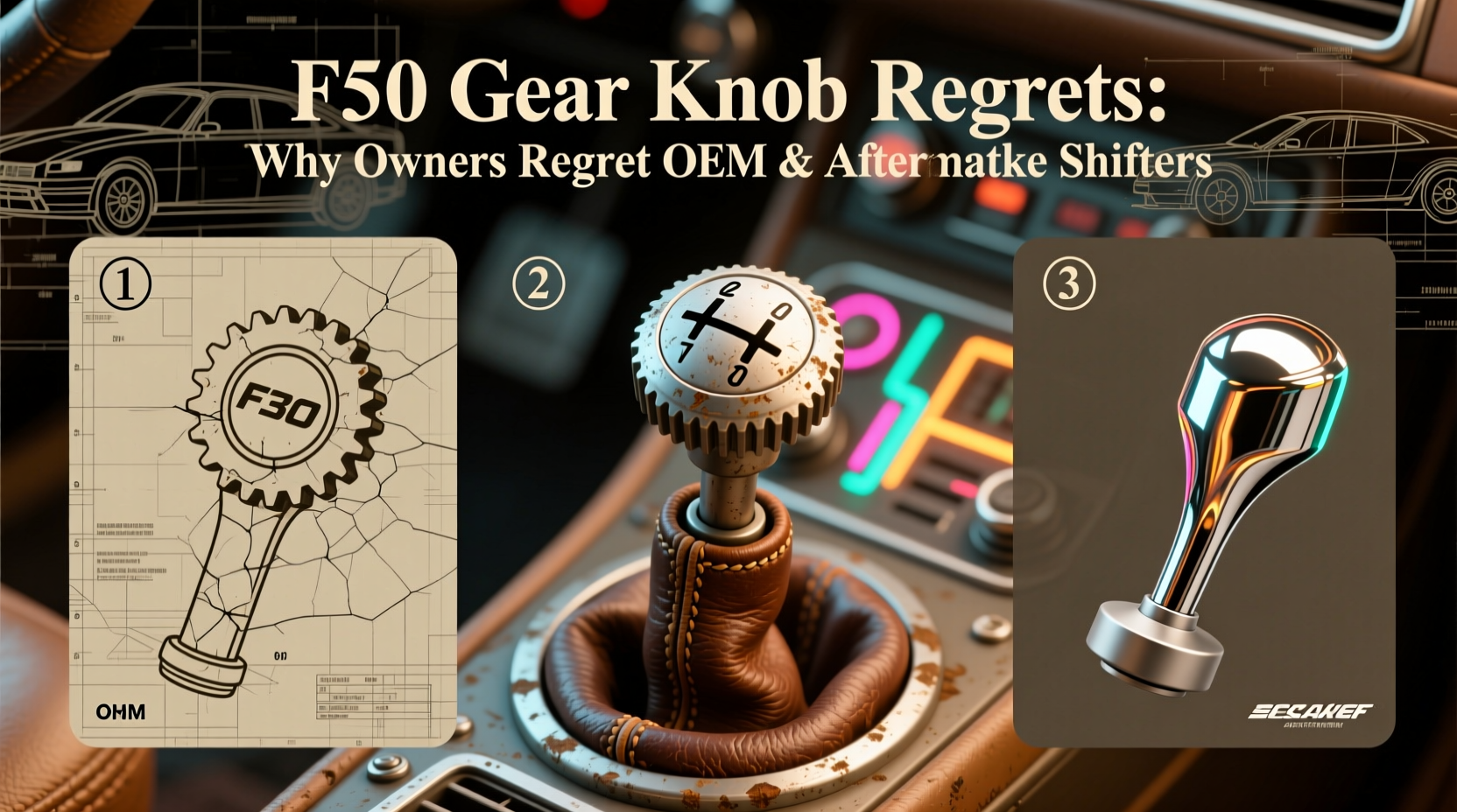 f30 gear knob regrets