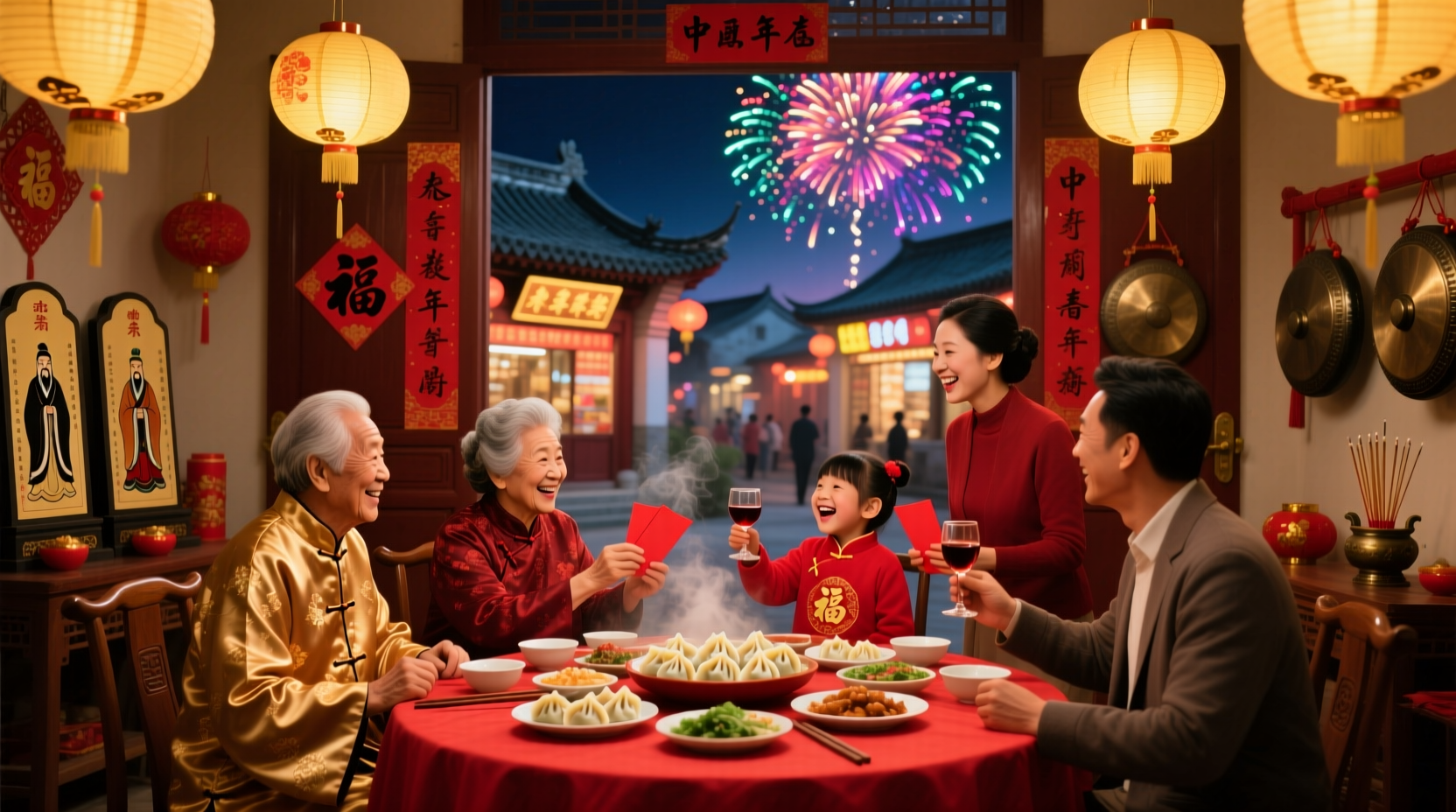 do chinese celebrate new year eve