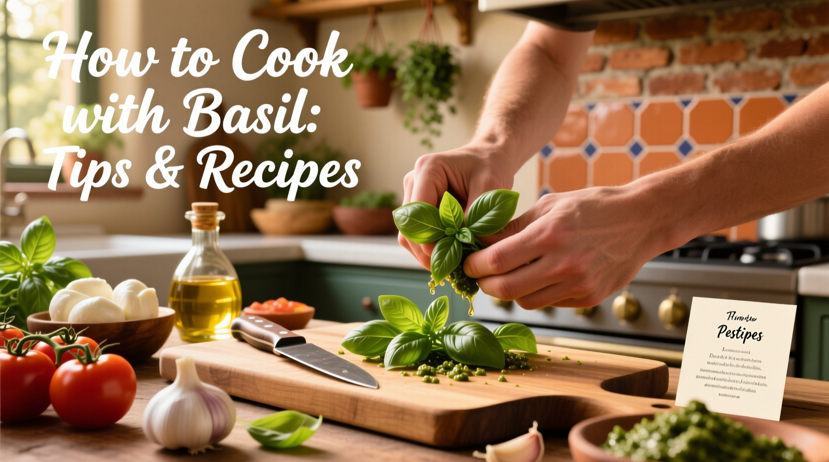 how to cook with basil